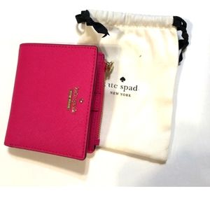 Kate Spade Adalyn Wallet in Bright Pink